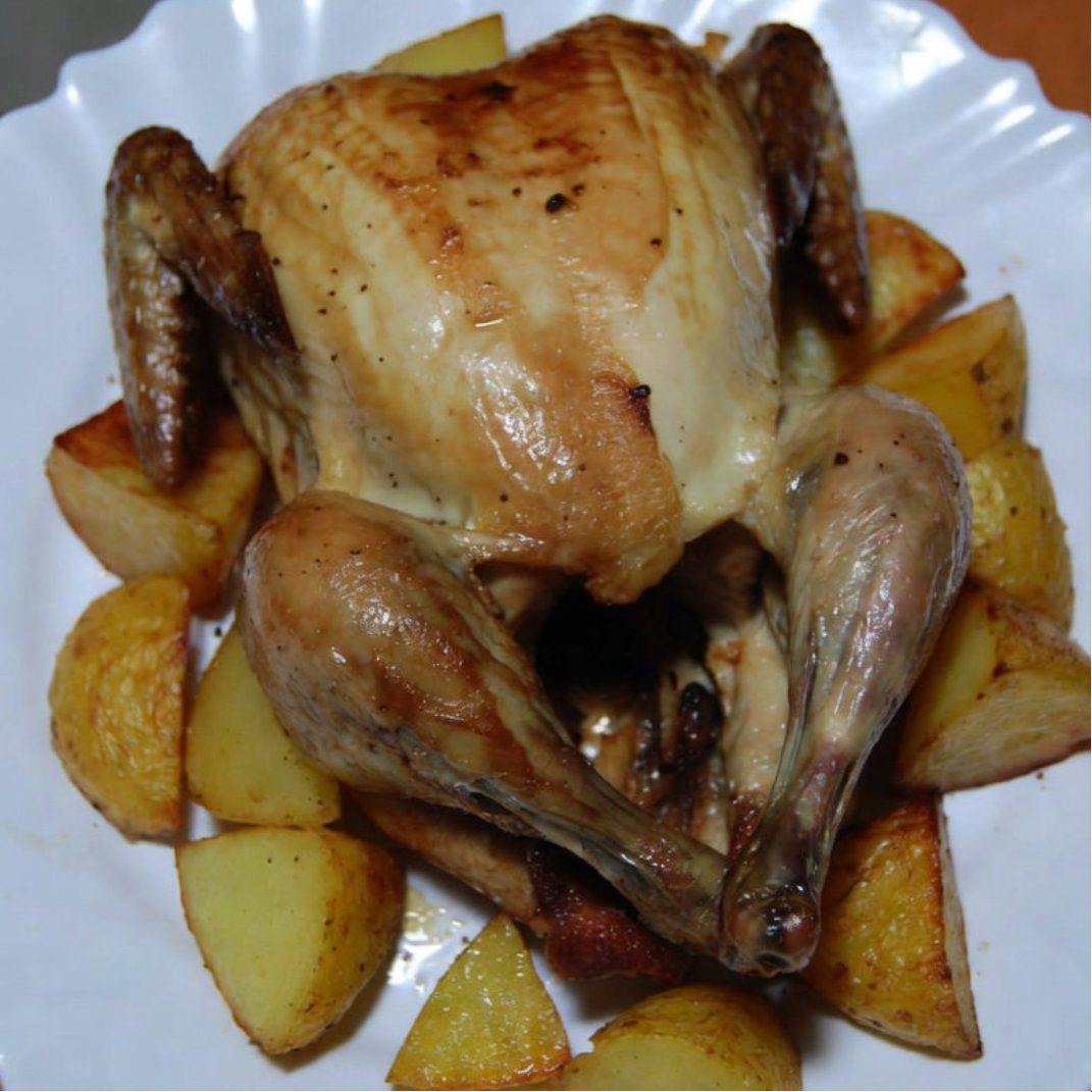 Immagine di Pollo al forno con patate